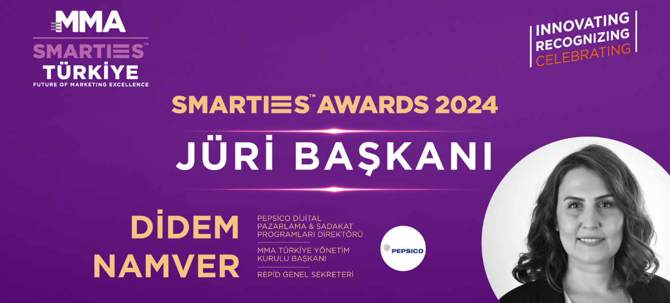 SMARTIES AWARDS TÜRKİYE '24 JÜRİ BAŞKANI: DİDEM NAMVER