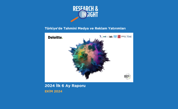 MEDYA VE REKLAM YATIRIMLARI 2024’TE % 148,6 BÜYÜDÜ, PAZAR İLK 6 AYDA 111 MİLYAR TL’Yi AŞTI